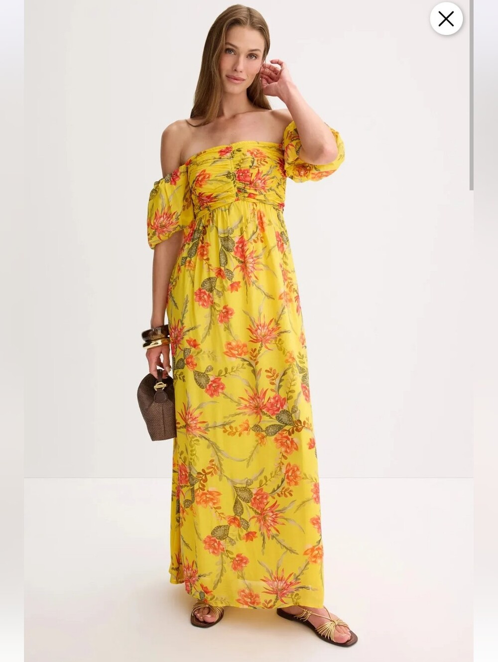 BANJANAN FARIDA DRESS 100% Cotton SIZE XL MSRP $470